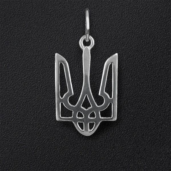 

Серебряный подвес "Тризуб" 3078