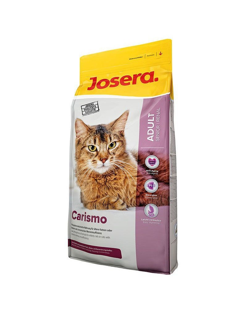 

Корм для котов и кошек Josera Cat Carismo для пожилых кошек и при почечной недостаточности 10 кг (1992)
