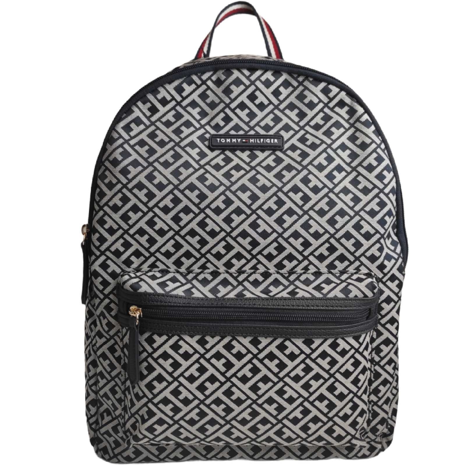 

Рюкзак из коллекции Tommy Hilfiger.с геометрическим узором,серый,6947502