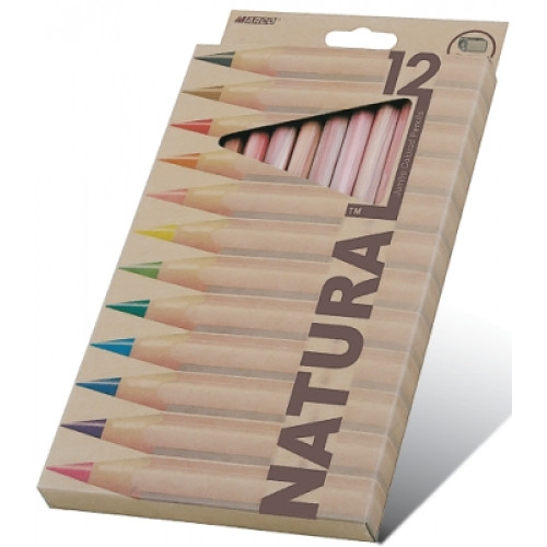 

Цветные карандаши 12 цветов Marco Natural Jumbo 6400-12CB