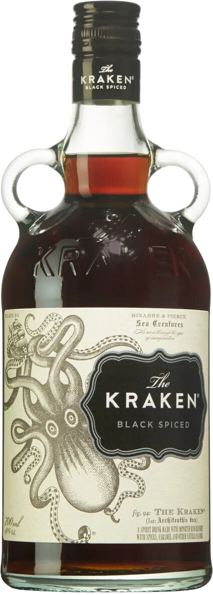 Ромовый напиток Kraken Black Spiced 0.7 л 40% (811538013062)