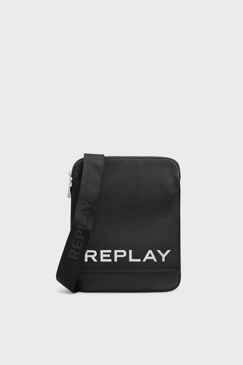 

Мужская черная сумка через плечо Replay OS FM3488.000.A0283C