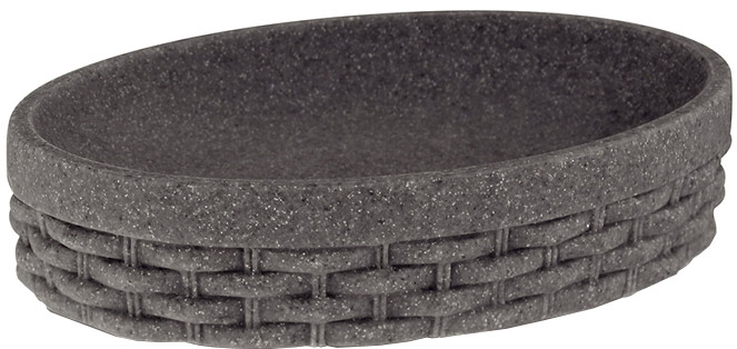 

Мыльница KELA Alexia (24139) серая