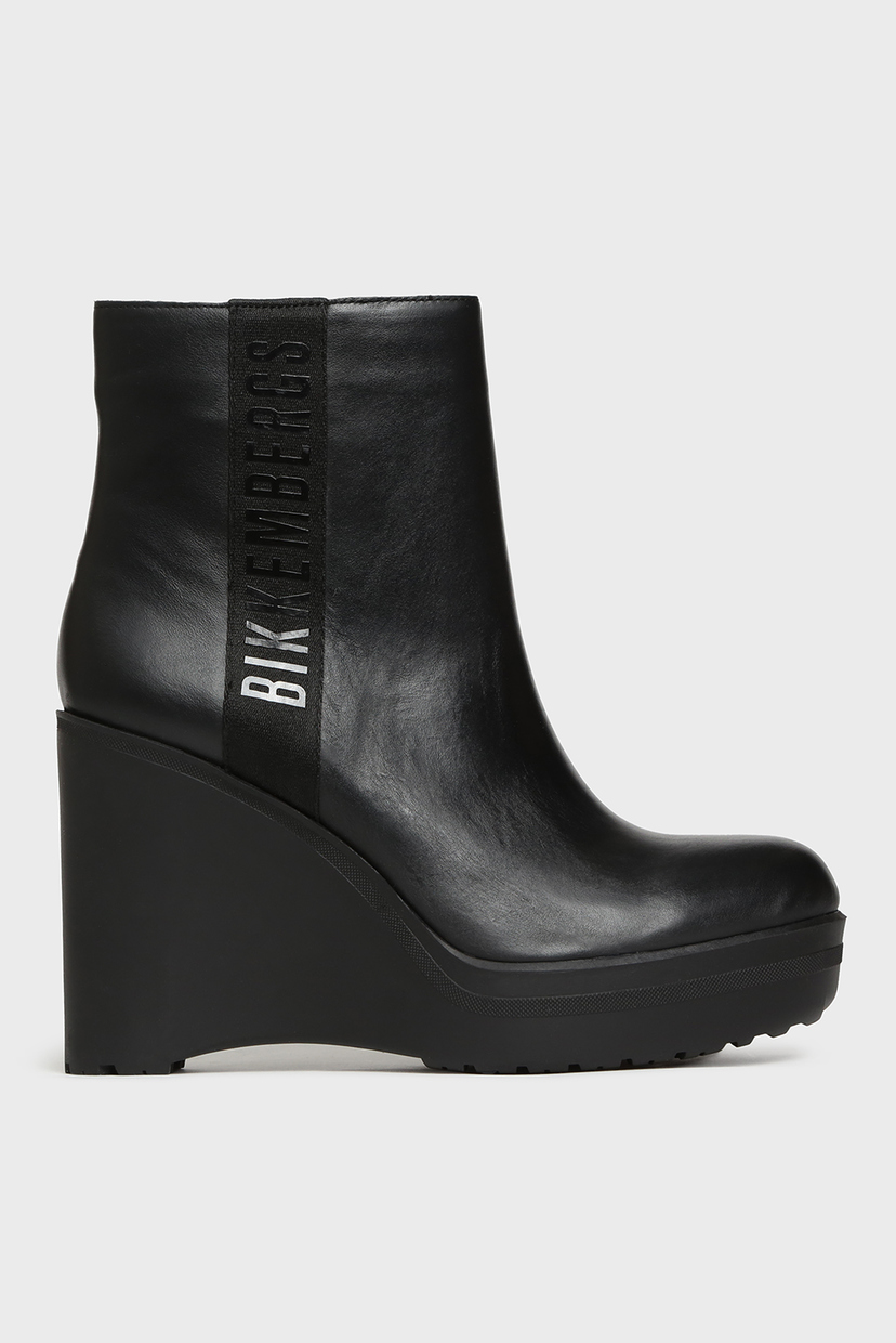 

Женские черные кожаные ботильоны MICOL Bikkembergs 36 B4BKW0004