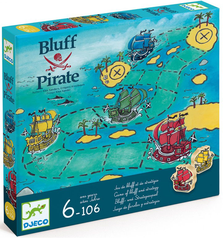 

Настольная игра Djeco Блеф пирата (3070900084179)