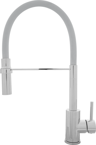 

Смеситель кухонный KERNAU KWT 20 PO CHROME/GREY