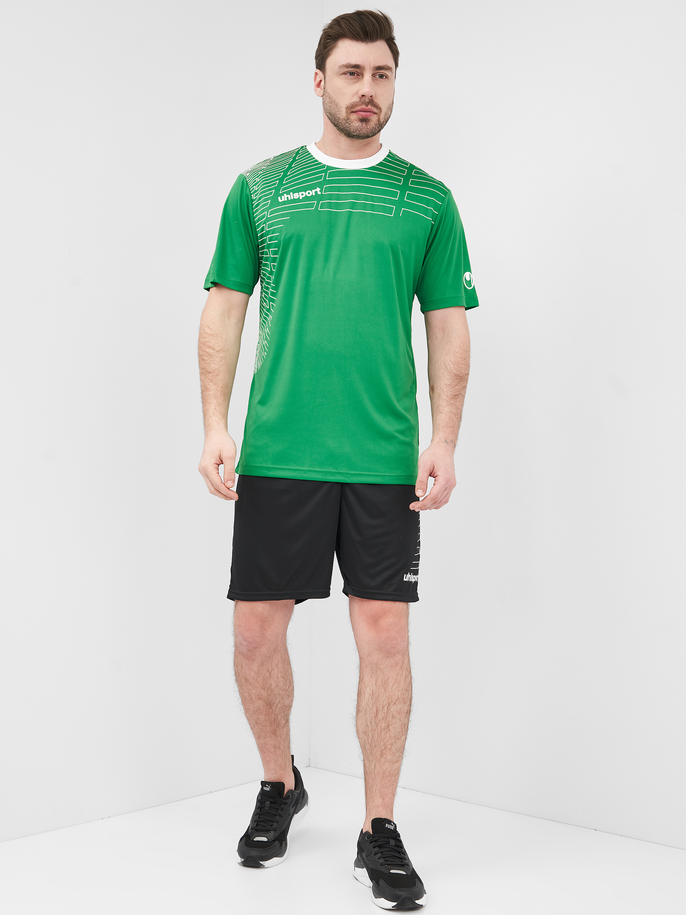 

Футбольная форма Uhlsport 1003161-003 XXL Зеленая с белым