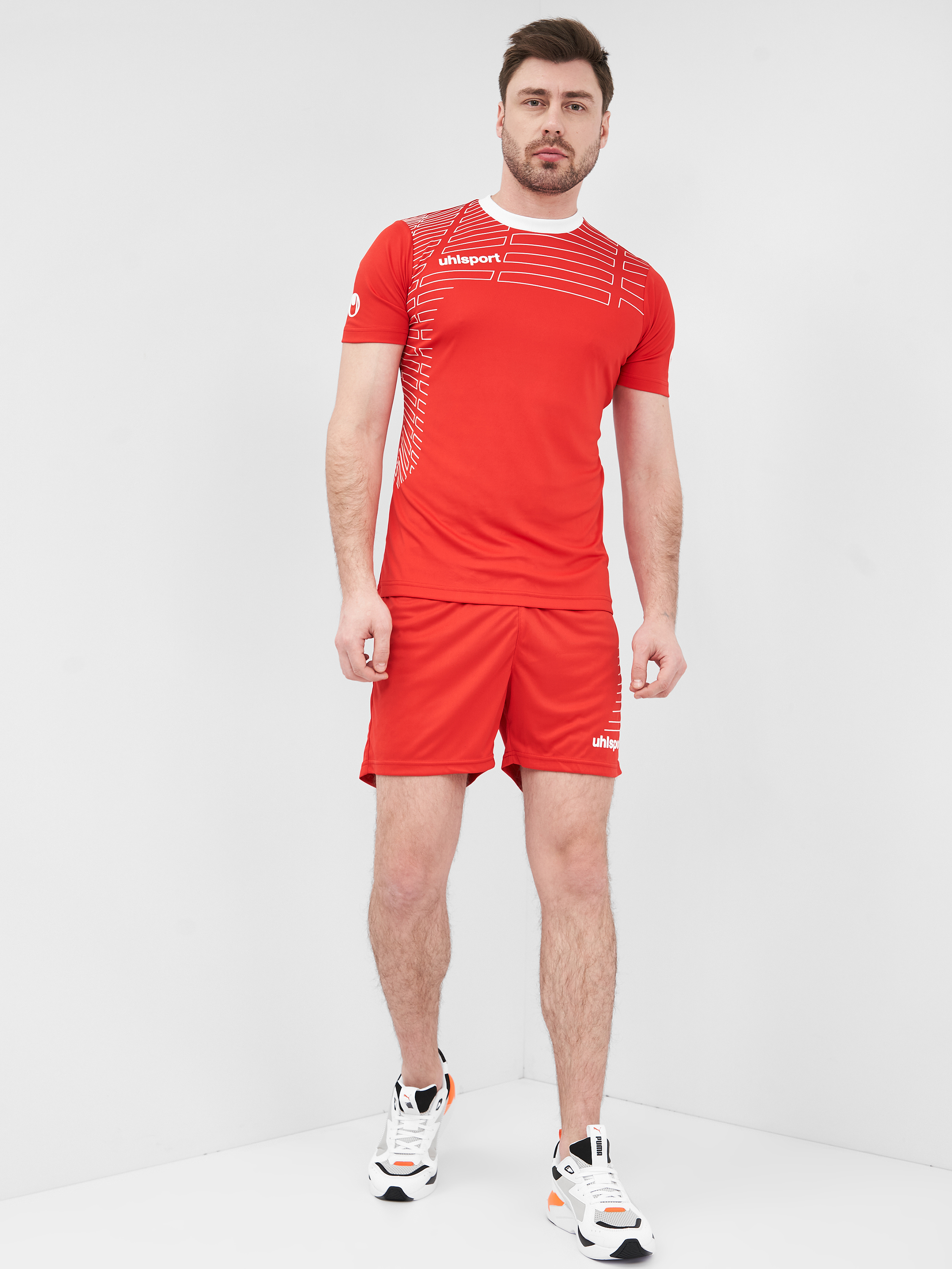 

Футбольная форма Uhlsport 1003161-004 S Красная с белым
