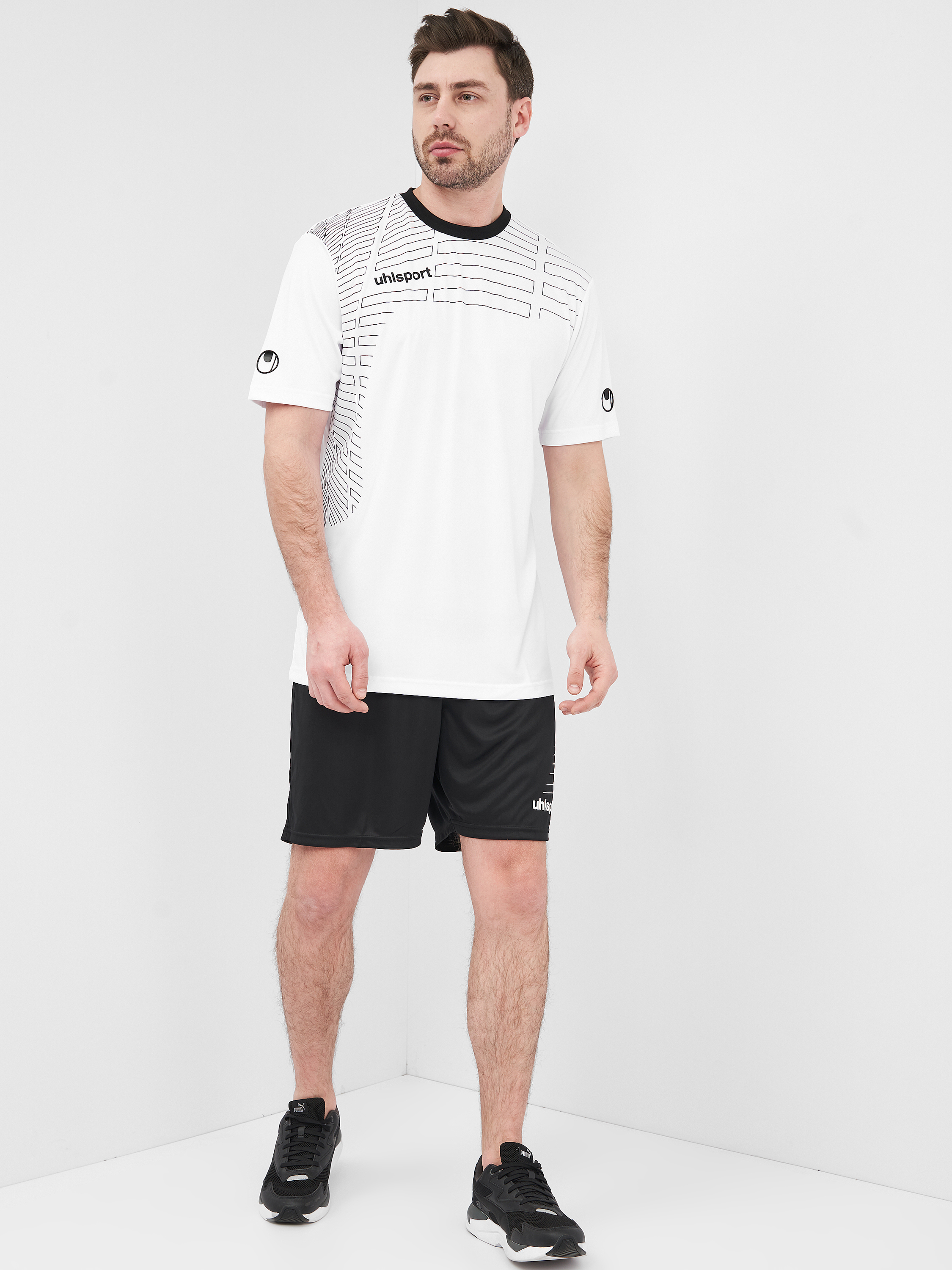 

Футбольная форма Uhlsport 1003161-006 XXL Белая с черным