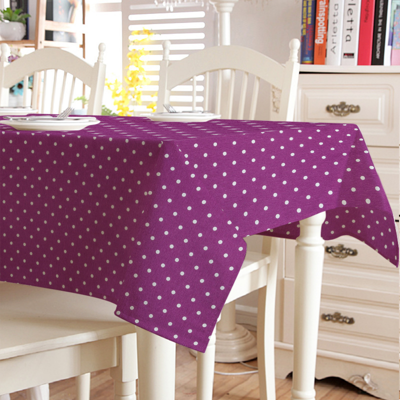 

Скатерть в горошек Time Textile Sevilla Lilac Сиреневый TT131210 140x240
