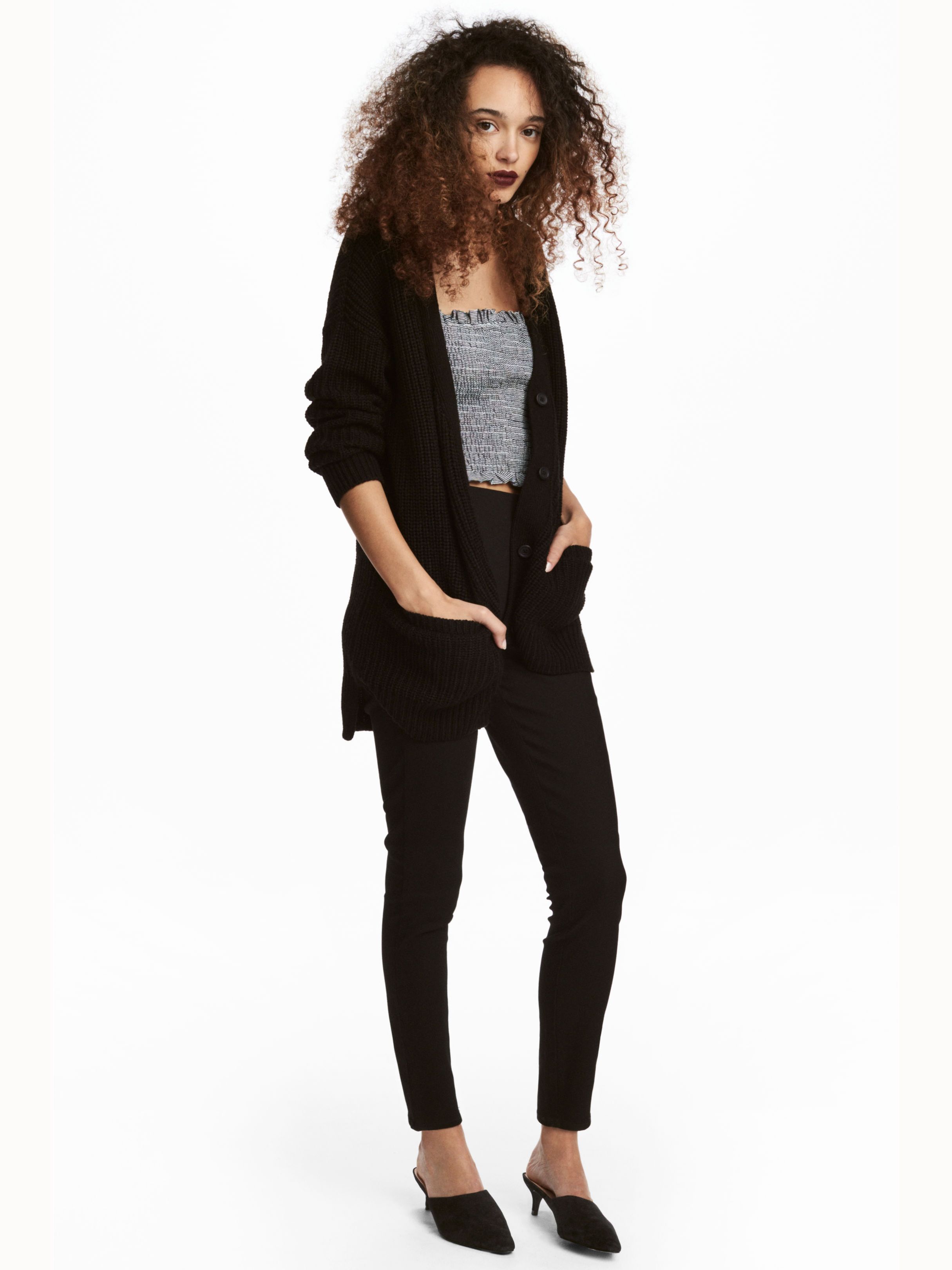 

Брюки H&M 3049466-AAAD 36 Черные