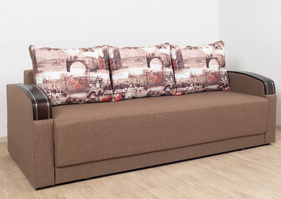 

Прямой диван Virkoni Родео-Д SF18 (RDO-D-SF18-LX3-AMSBR)