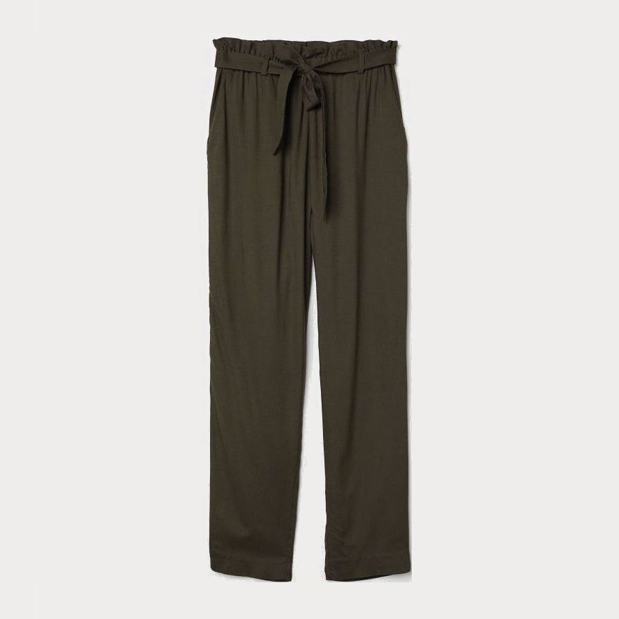 

Брюки H&M 6643198-ABTE 32 Болотные