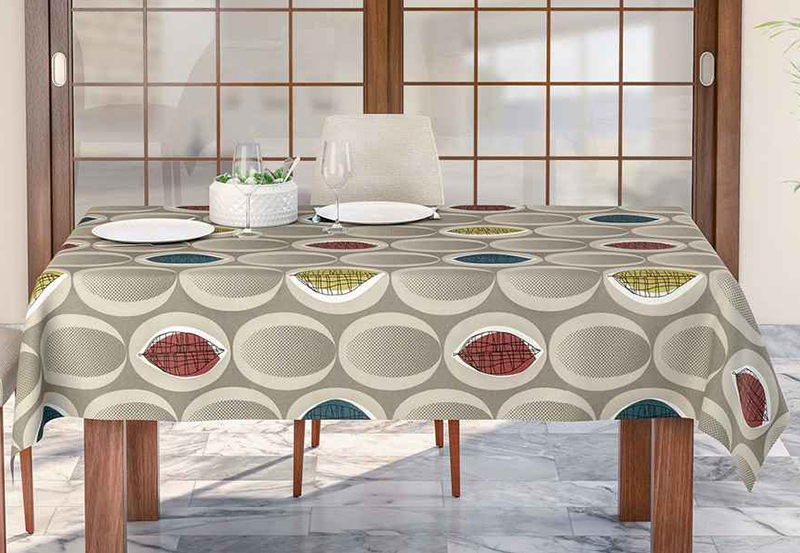 

Скатерть с акриловой пропиткой Time Textile Bacon Бежевый TT150977 140x220