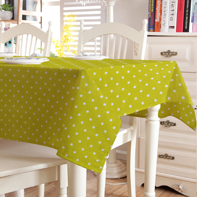 

Скатерть в горошек Time Textile Sevilla Lemon Желтый TT131204 140x280
