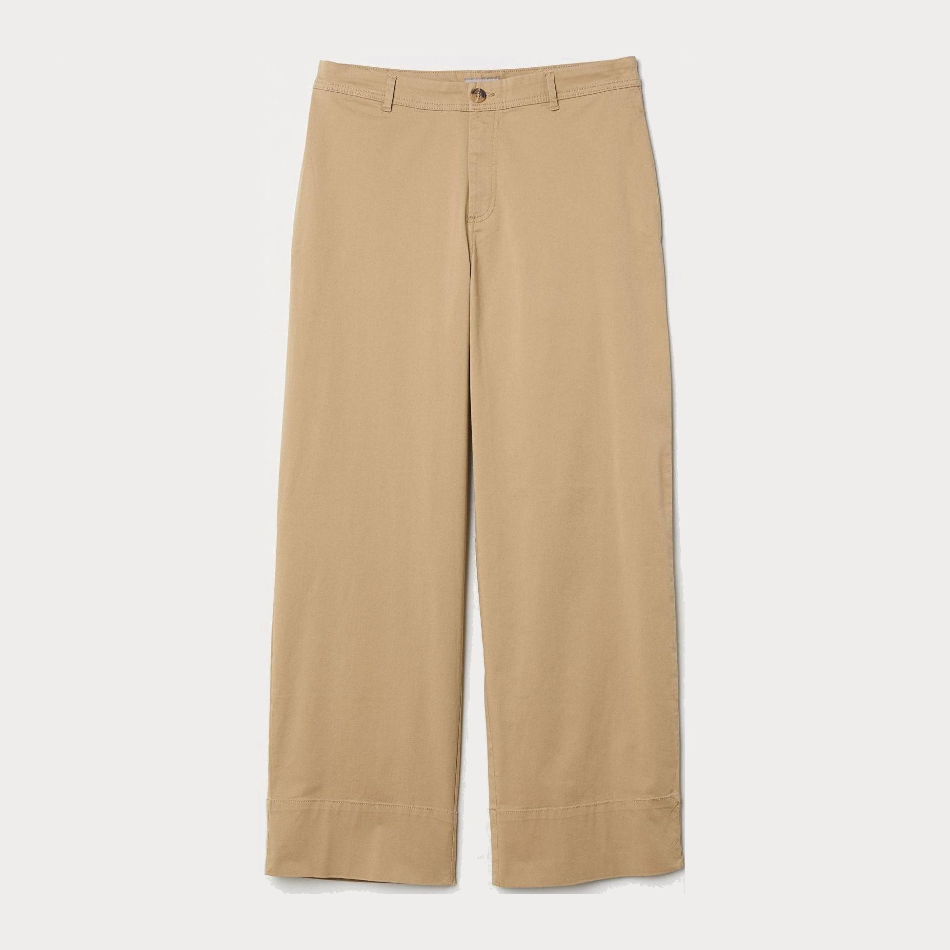 

Брюки H&M 6406197-ACTQ 56 Бежевые