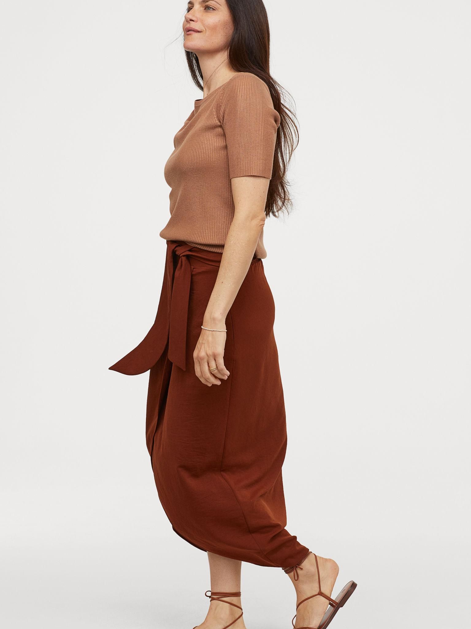 

Юбка H&M 7343169-ACVE 38 Коричневая