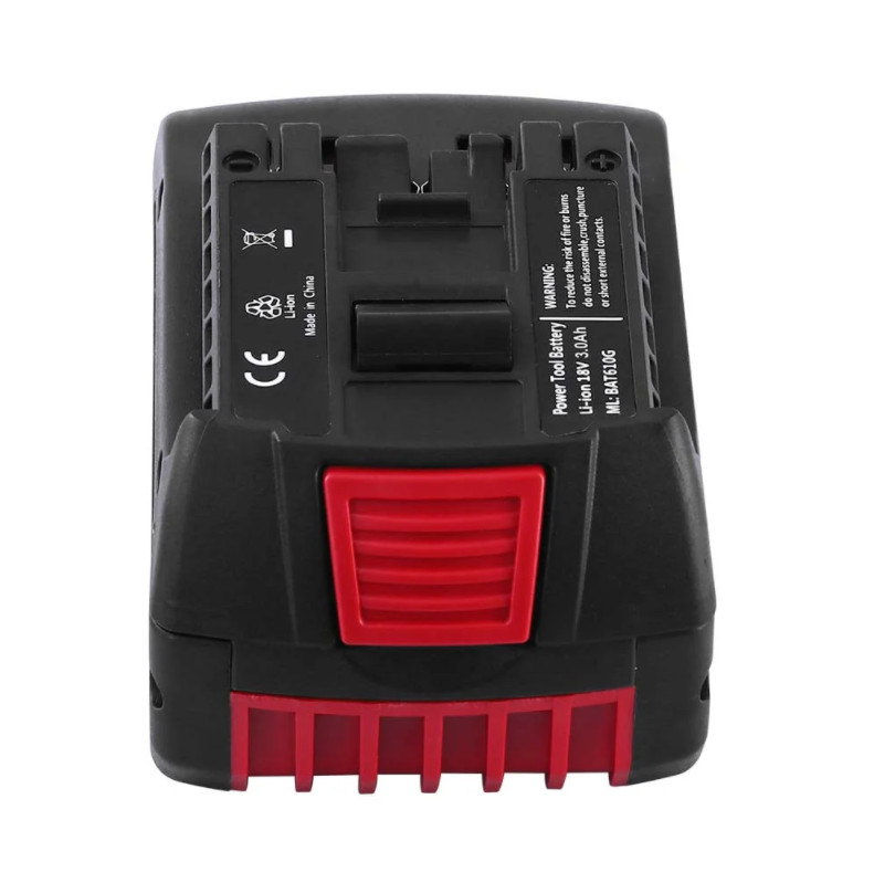 

Аккумулятор для электроинструмента Bosch BAT609/BAT610G/BAT618/BAT620/BAT622/Bosch GBA, (Li-ion 18V 3.0Ah)