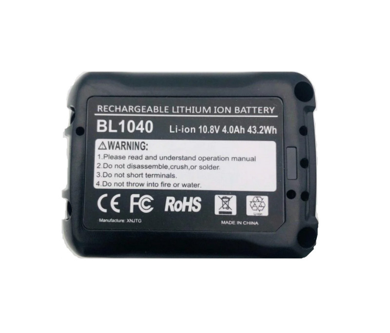 

Аккумулятор для электроинструмента Makita BL1040, (Li-ion 10.8V 4.0Ah)