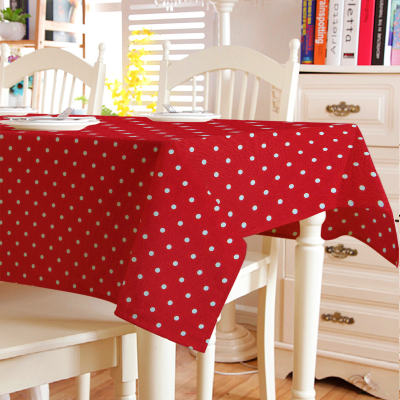 

Скатерть в горошек Time Textile Sevilla Cherry Красный TT131211 140x200