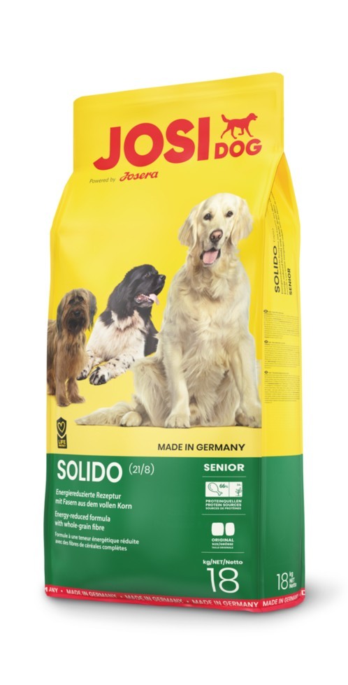 

Сухой корм Josera JosiDog Solido для малоактивных и пожилых собак 18 кг (1157)