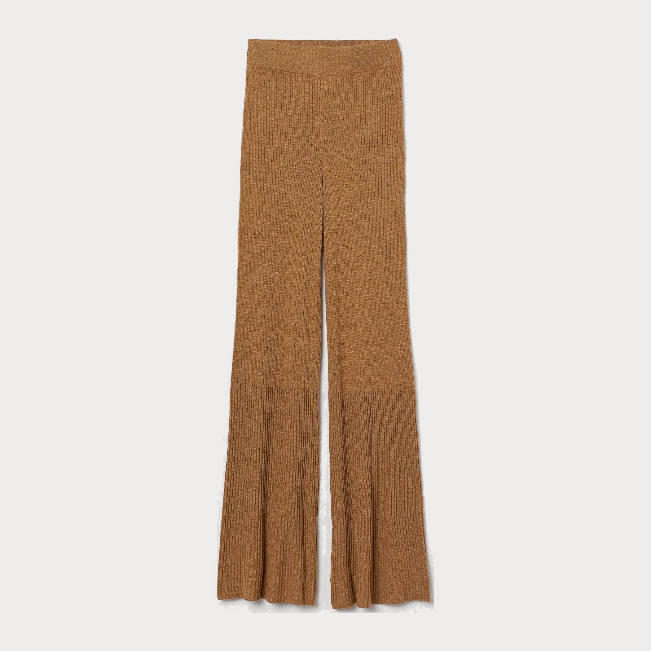 

Брюки H&M 8741281-ACXI XXL Темно-бежевые