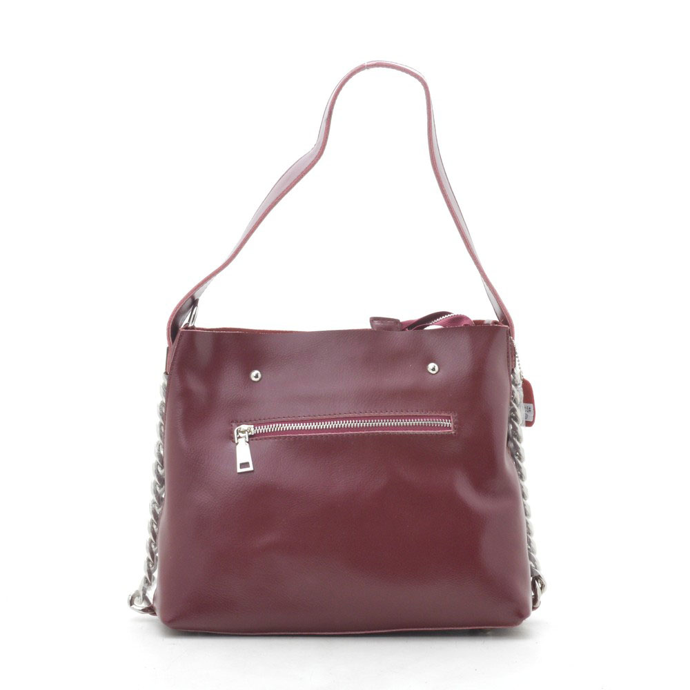 

Женская сумка Clutches 24х29х12 см Бордовый 000027440