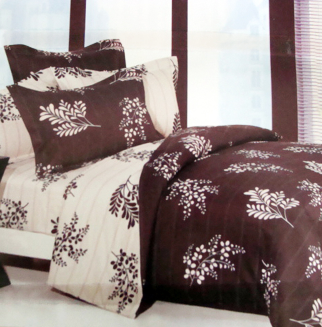 

Комплект постельного белья (9653) Elway 160х220 см (2шт) Коричневый 000045243