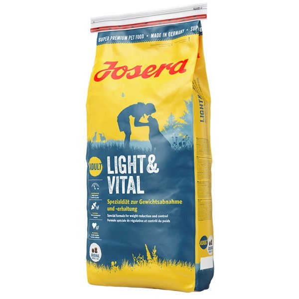 

Сухой корм Josera Light and Vital для малоактивных и склонных к полноте собак 15 кг (1972)