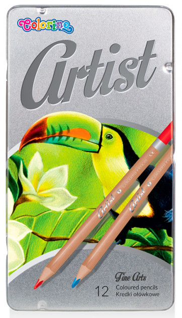 

Олівці кольорові Artist Colorino 12 шт 12 кольорів (83256PTR)