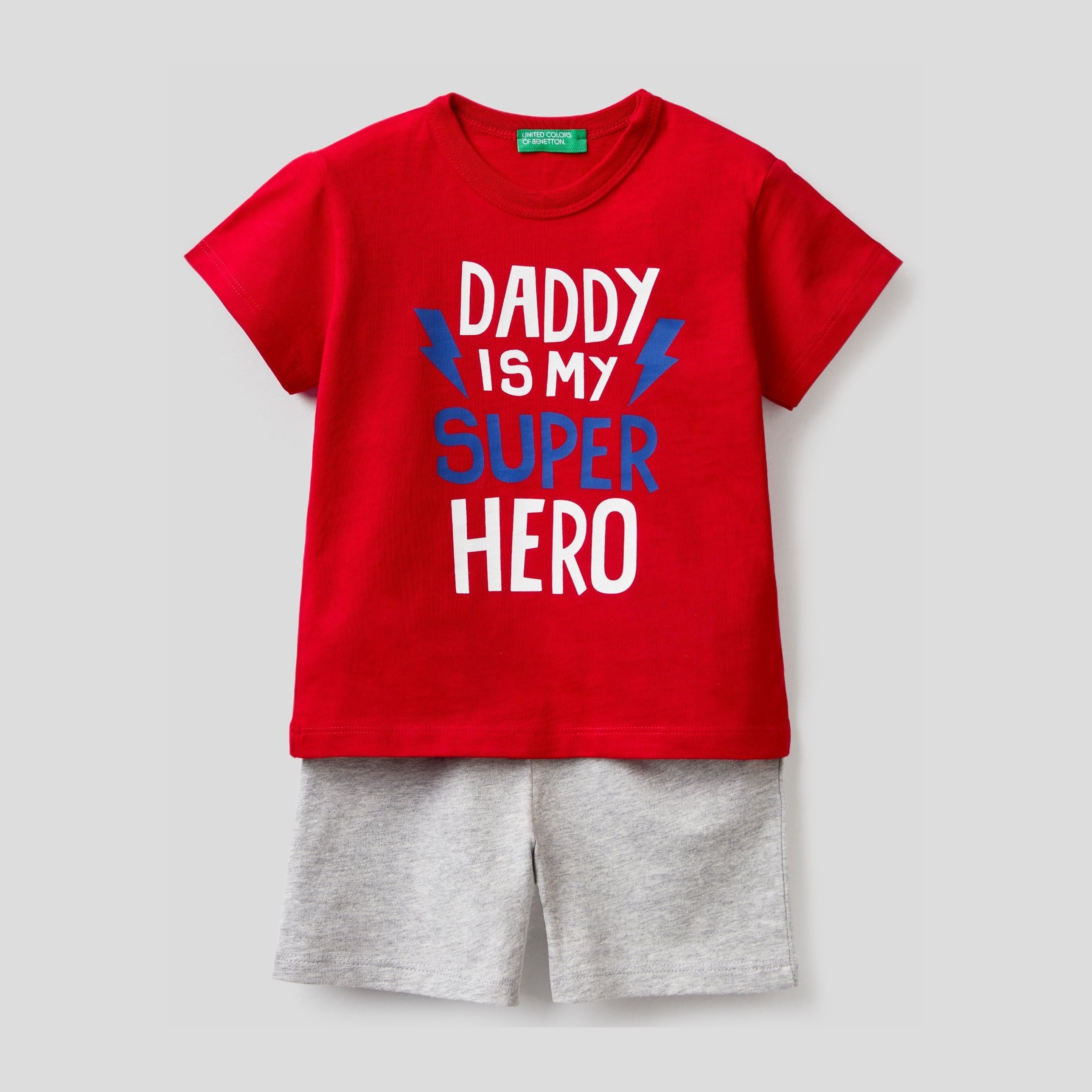 

Костюм (футболка + шорты) United Colors of Benetton 3096Z11RY.P-015 82 см