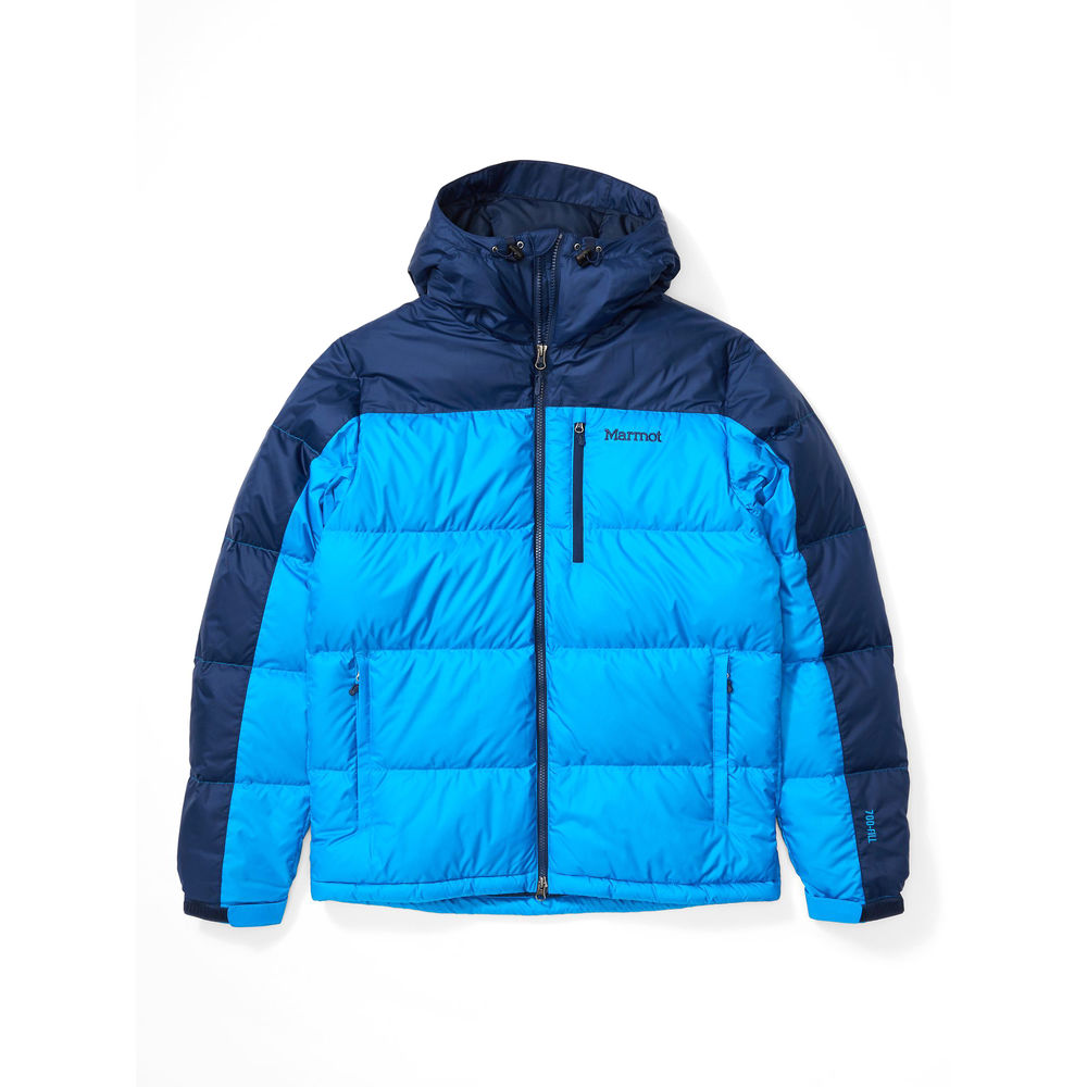 

Пуховик Marmot Guides Down Hoody M Синий-Голубой