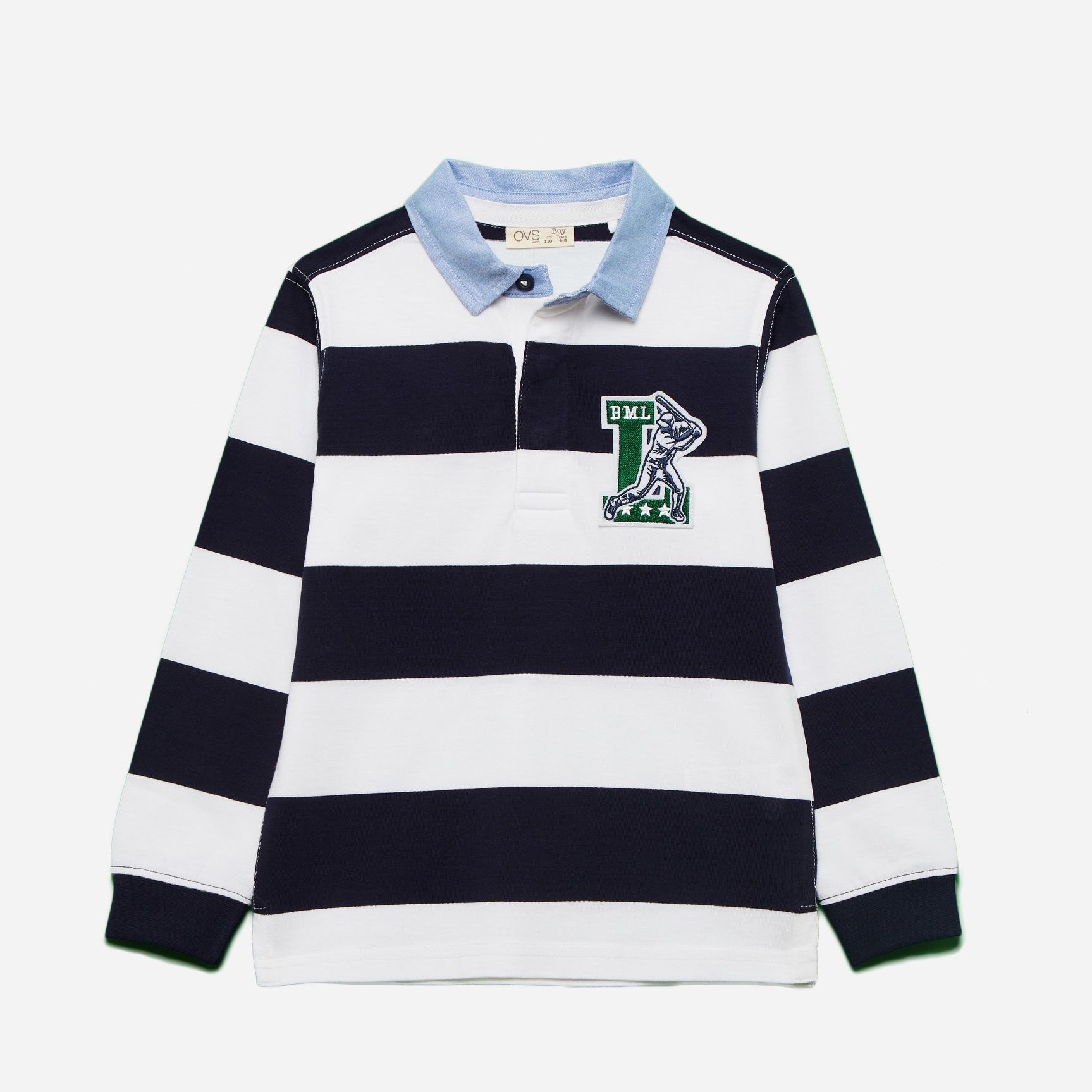 

Поло OVS 1129638 104 см White