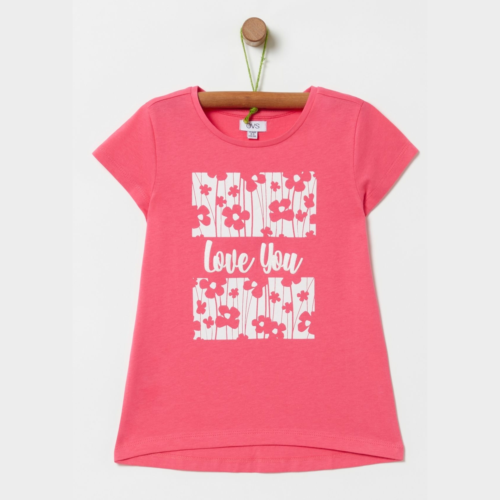 

Футболка OVS 861276 104 см Pink (8051016421480)