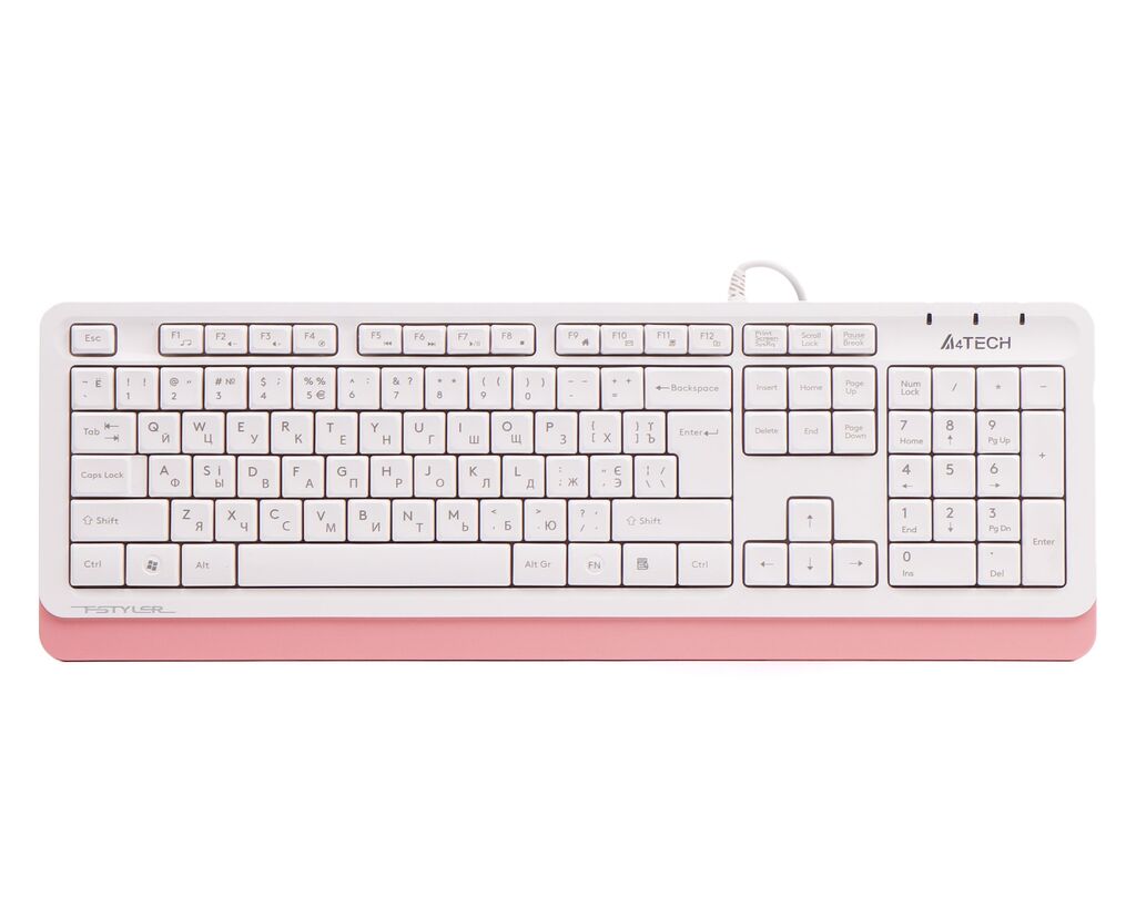 

Клавиатура A4Tech FK10 Fstyler pink