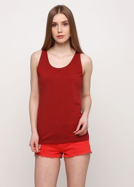 

Майка H&M L Вишневая (1082-717)