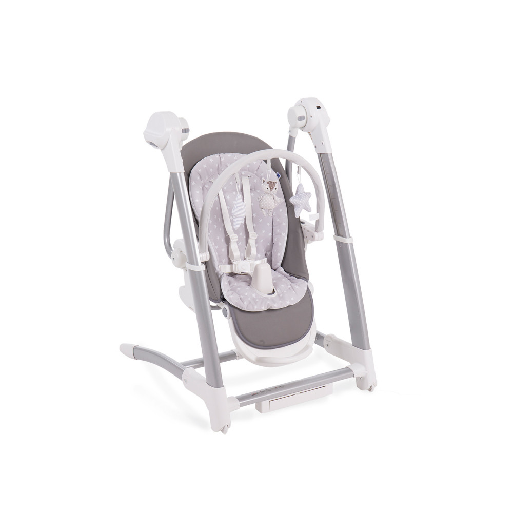 

Стульчик Для Кормления – Качели Kikka Boo Prima Grey 3 В 1 (31005010004)