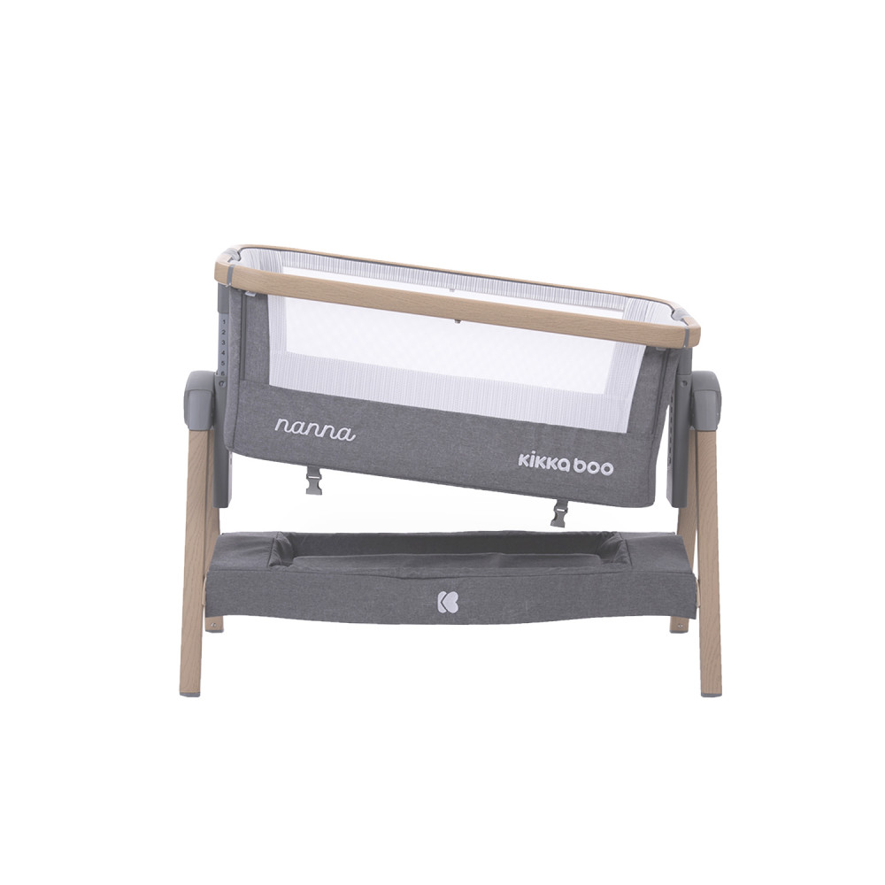 

Кроватка Kikka Boo Nanna Dark Grey Wood (31003020031)