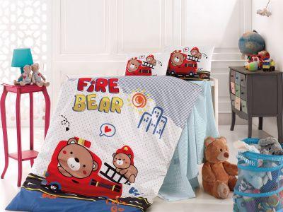 

Детское постельное белье для новорожденных NAZENIN Fire bear 100*150