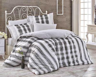 

Постельное белье Hobby poplin Debora gri Евро размер