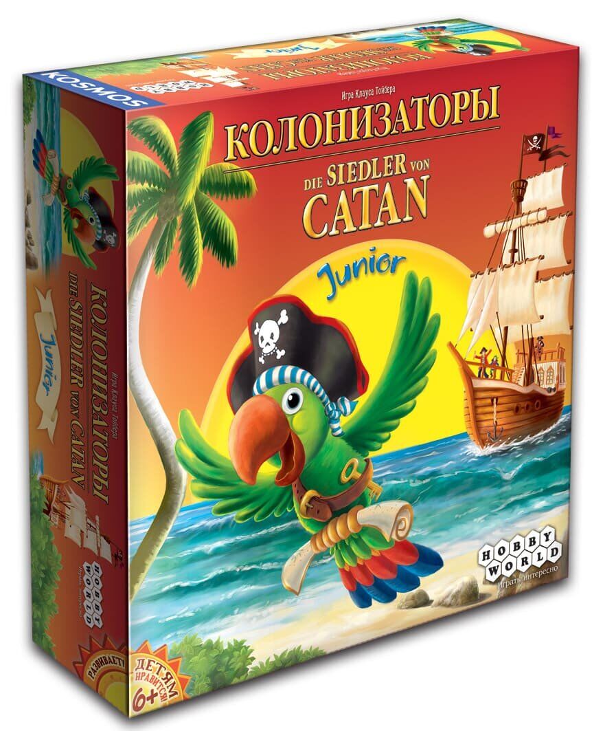 

Настільна гра Hobby World Колонізатори Junior (1270)