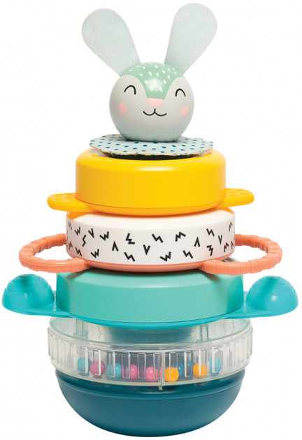 

Розвиваюча пірамідка Taf Toys Кролик колекція Полярне сяйво (12445)