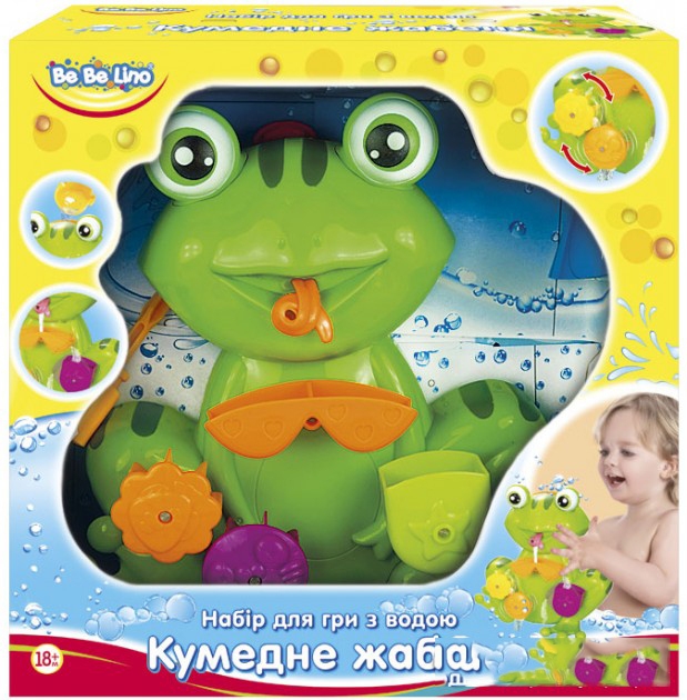 

Іграшка для ігор у воді Bebelino Кумедне жабеня (57081)