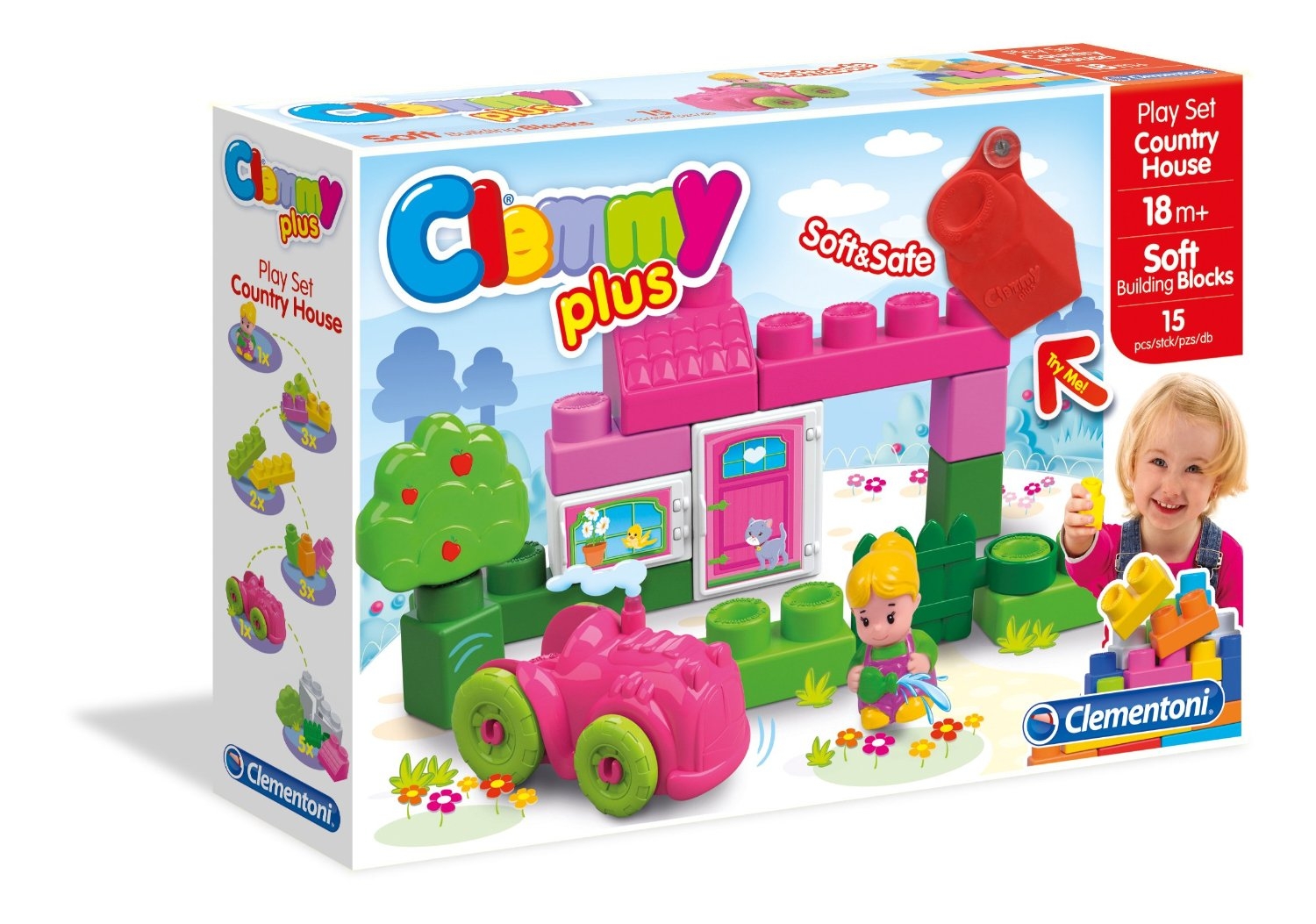 

Конструктор Clementoni Будиночок з садом (14878)