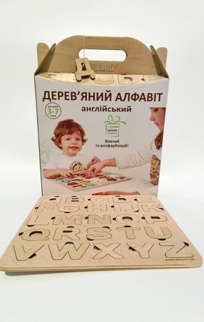 

Сортер Drevych Англійська абетка (0300033)