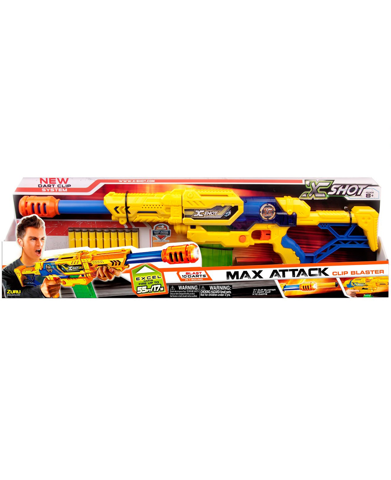 

Бластер ZURU серії X- Shot Large Max Attack X-Shot (3694)