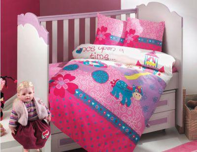 

Набор в детскую кроватку Kupon Baby pembe kalii 100*150