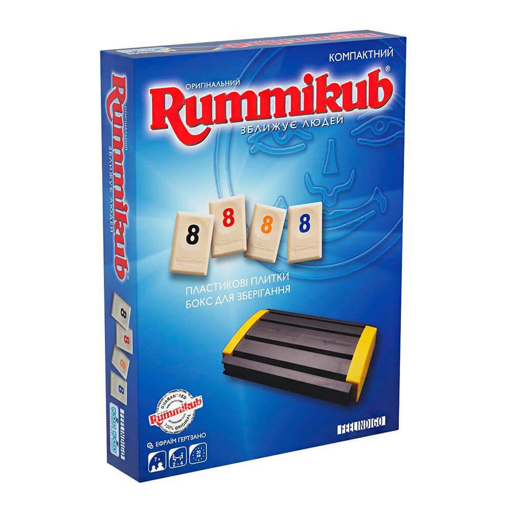 

Настільна гра Feelindigo Rummikub NGT Travel (FI9680)