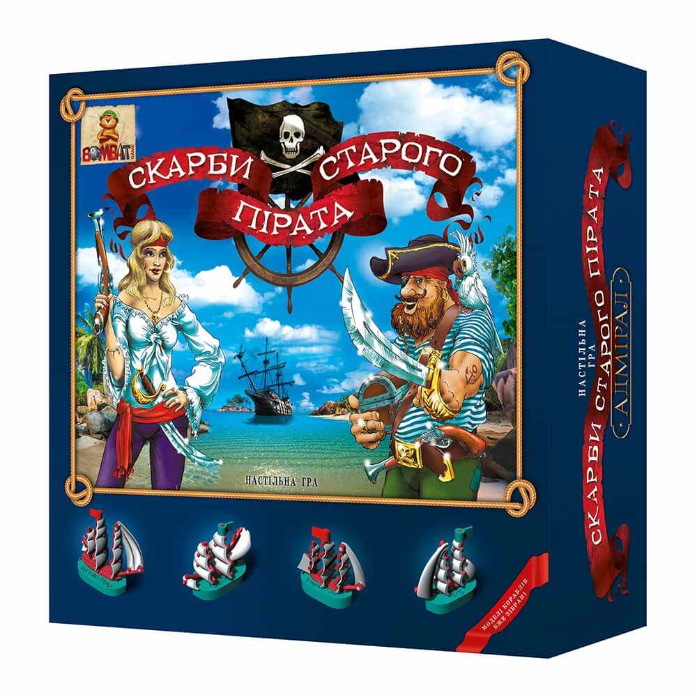 

Настільна гра Bombat Game Скарби Старого Пірата (4820172800033)