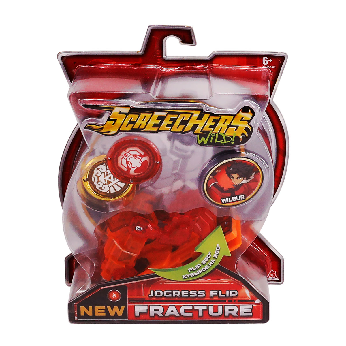 

Машинка трансформер Alpha Group Screechers Wild S2 L1 Фракчер (EU684203)
